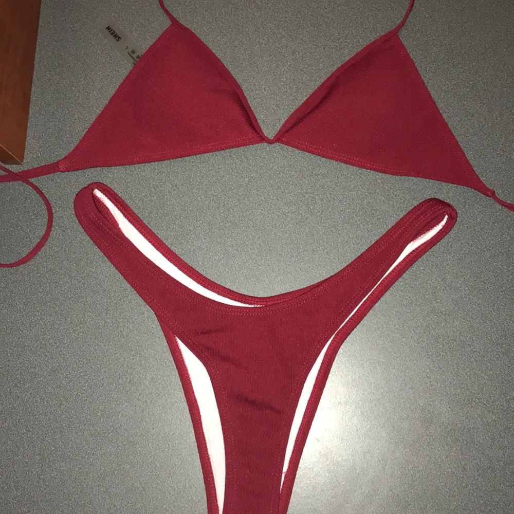 SHEIN Maroon Bikini